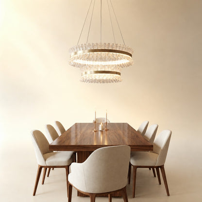 Xelor Modern Living Room Chandelier 31"