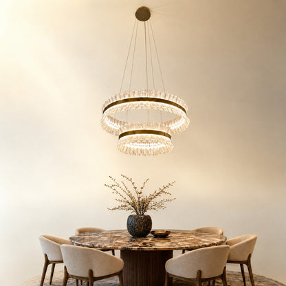 Xelor Modern Living Room Chandelier 31"