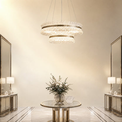 Xelor Modern Living Room Chandelier 31"