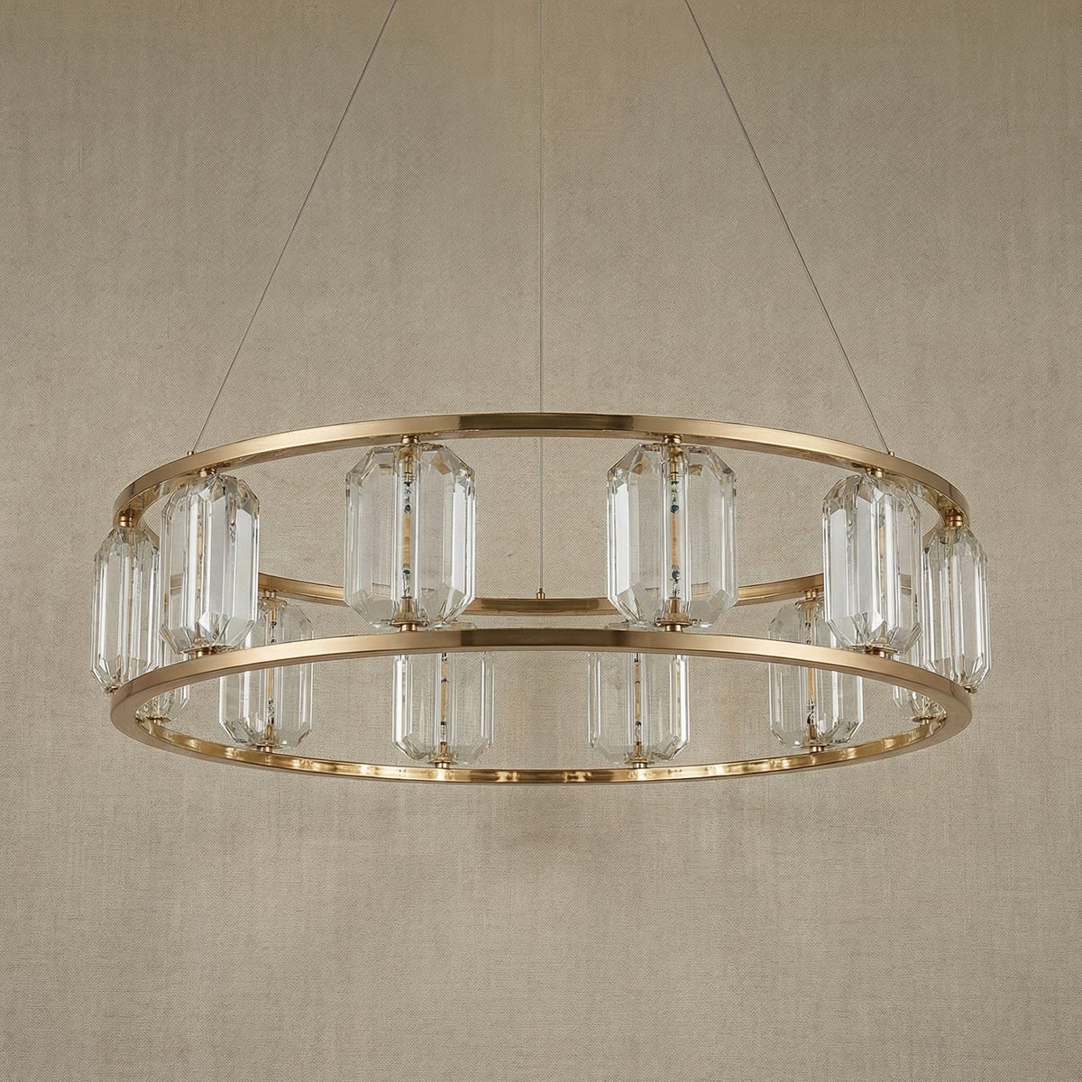 Loren Contemporary Crystal Chandelier