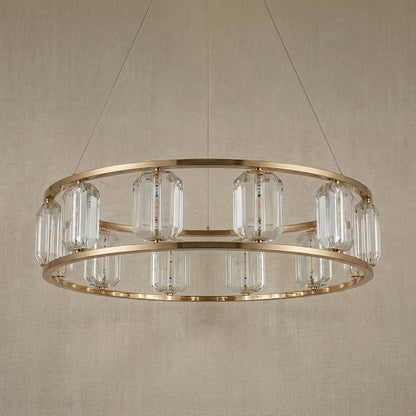 Loren Contemporary Crystal Chandelier
