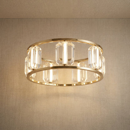 Loren Contemporary Crystal Chandelier