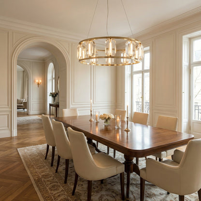Loren Contemporary Crystal Chandelier