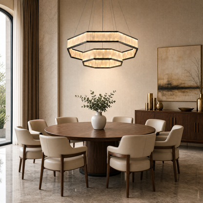 Ulien Modern Moroccan Stone Chandelier