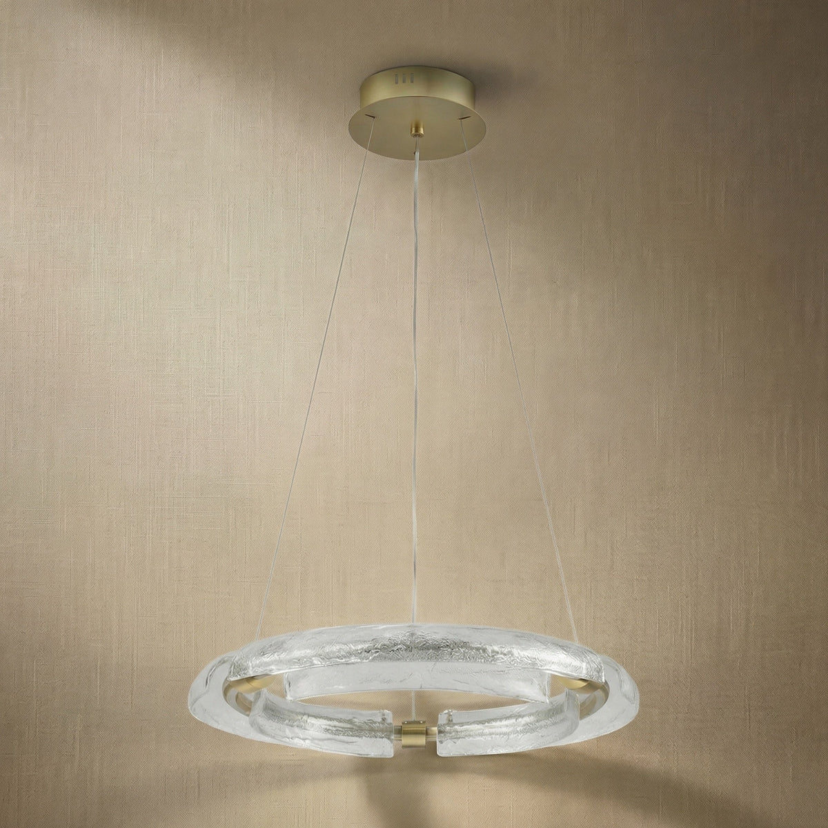 Rhoen Modern Glass Chandelier