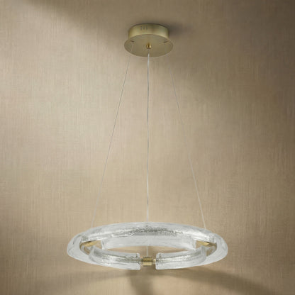 Rhoen Modern Glass Chandelier