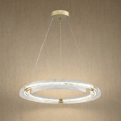 Rhoen Modern Glass Chandelier