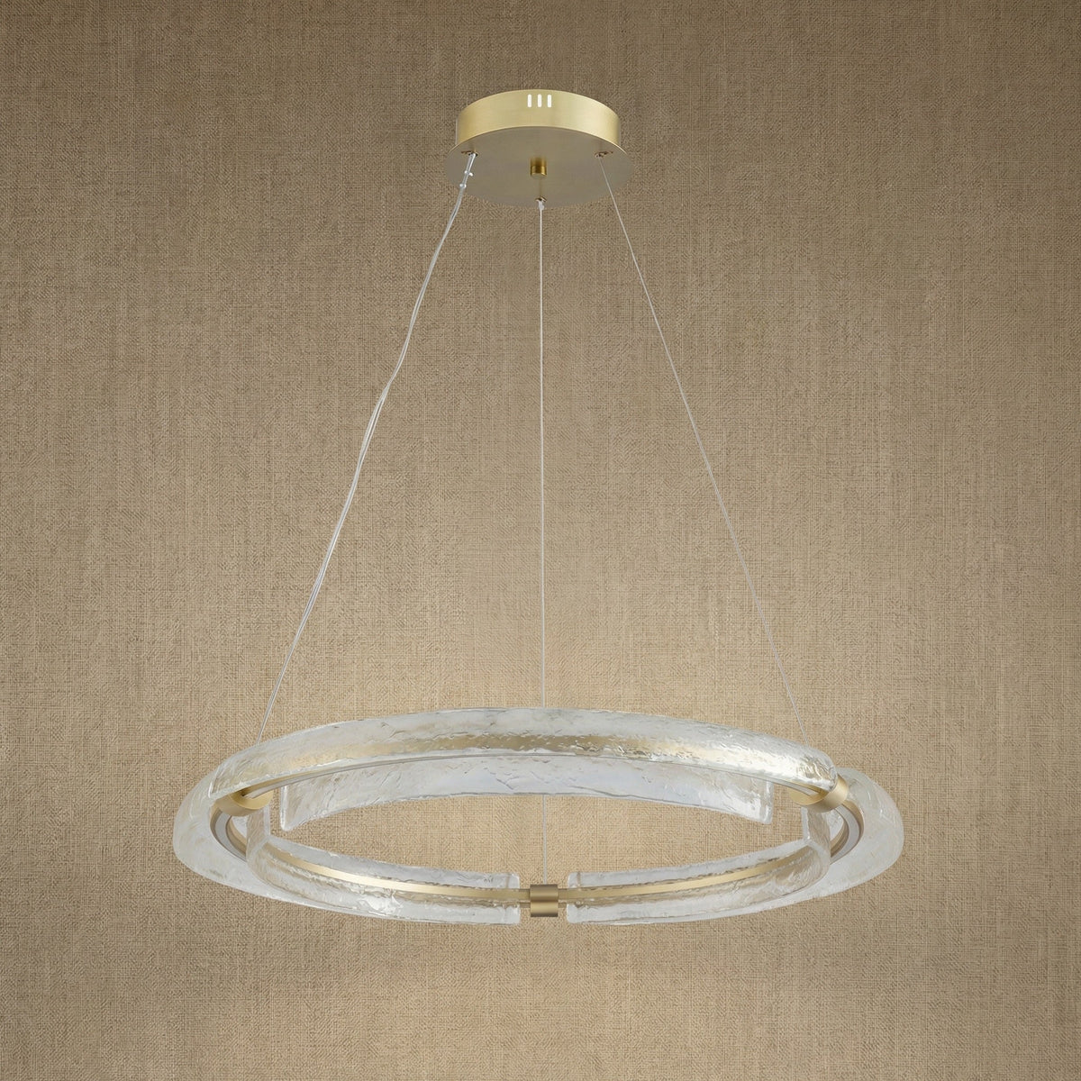 Rhoen Modern Glass Chandelier