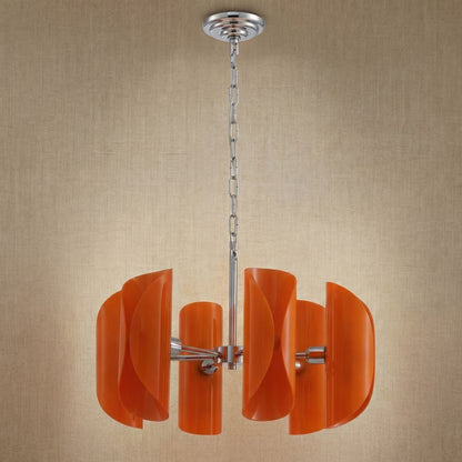 Ilyia Modern Chrome Glass Pendant Light