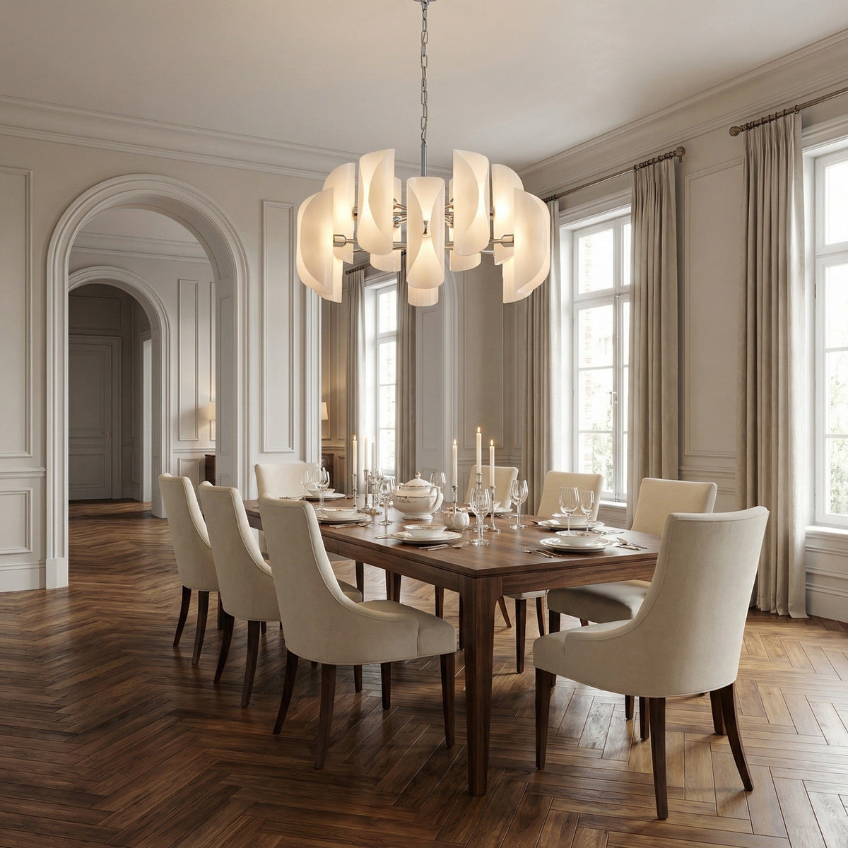 Ilyia Living Room Chandelier Modern 31"