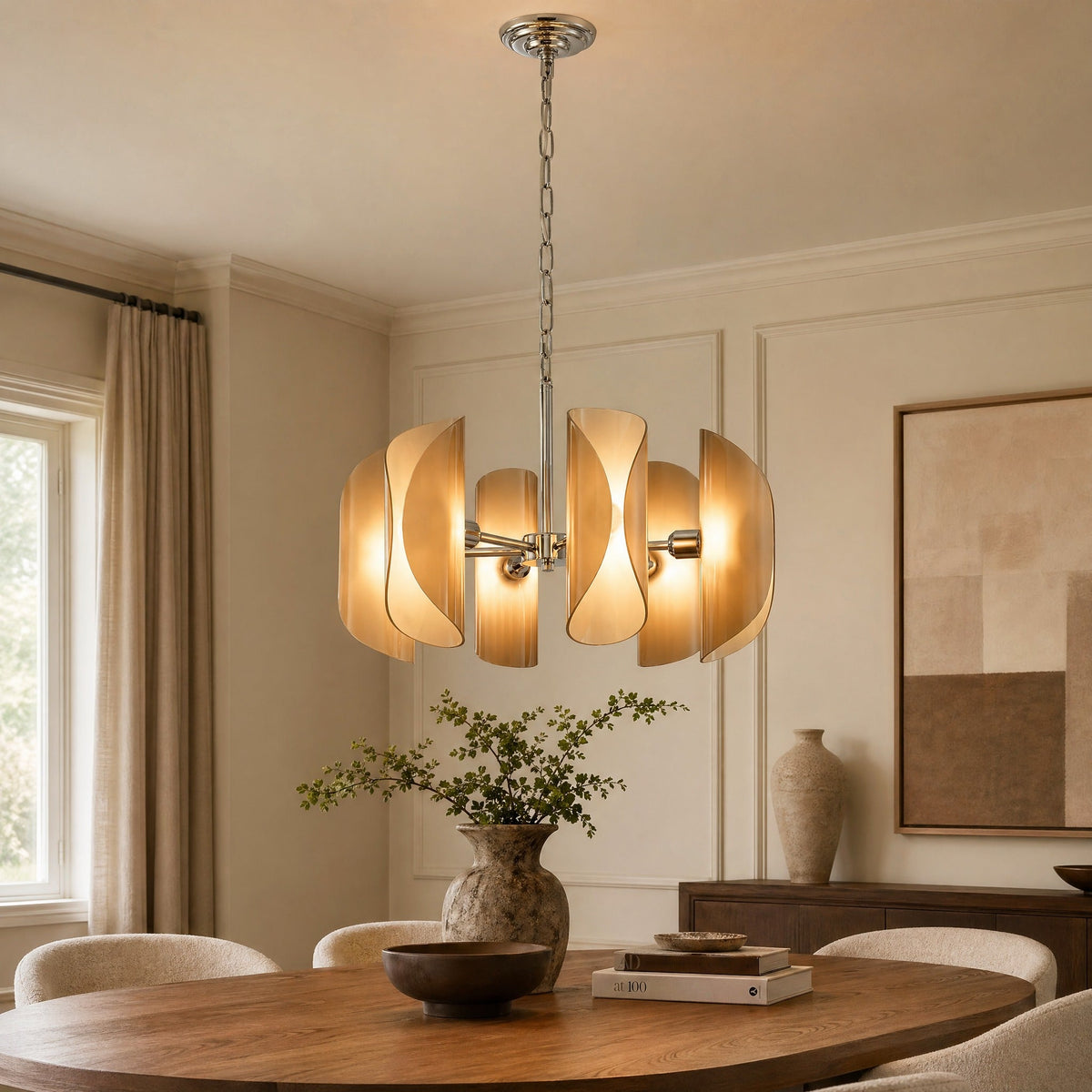 Ilyia Living Room Chandelier Modern 31"