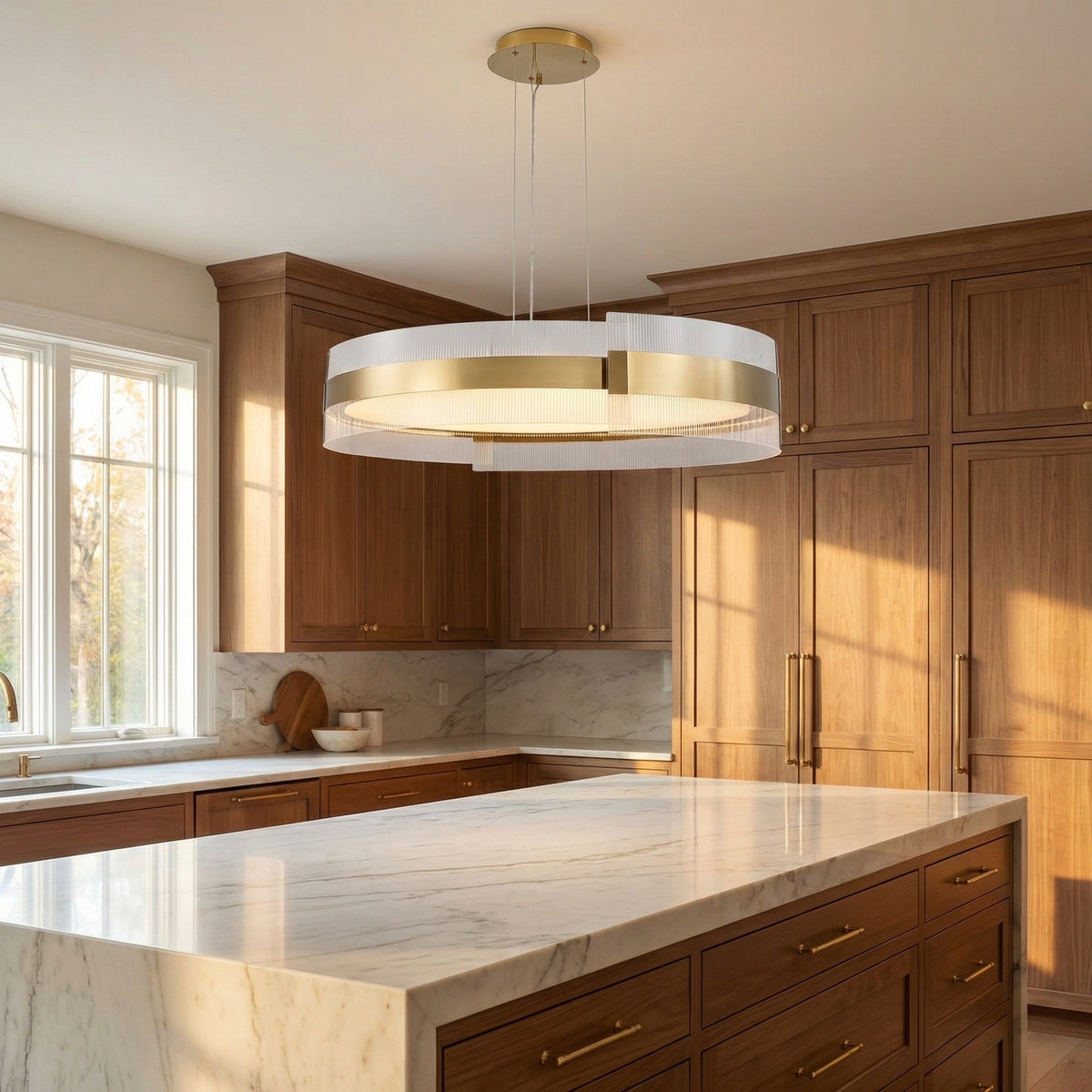 Belis Round Modern Chandelier