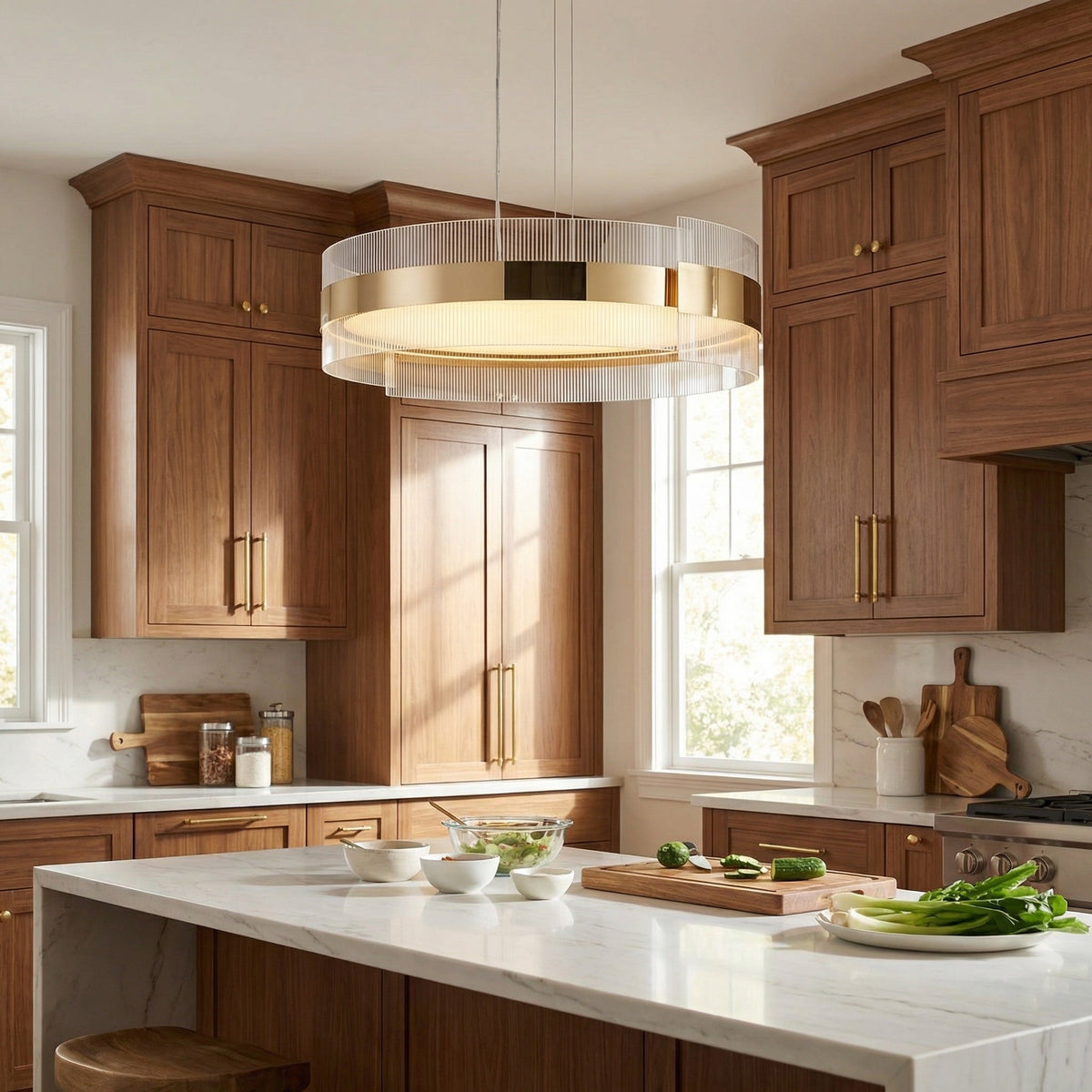 Belis Round Modern Chandelier