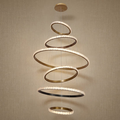 Eveen Crystal Cascading Chandelier