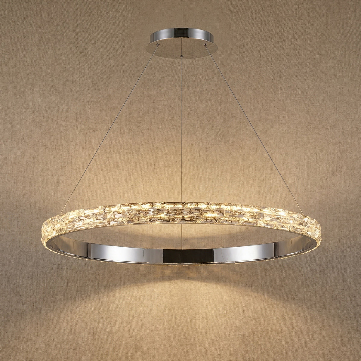 Ariis Ring Crystal Chandelier
