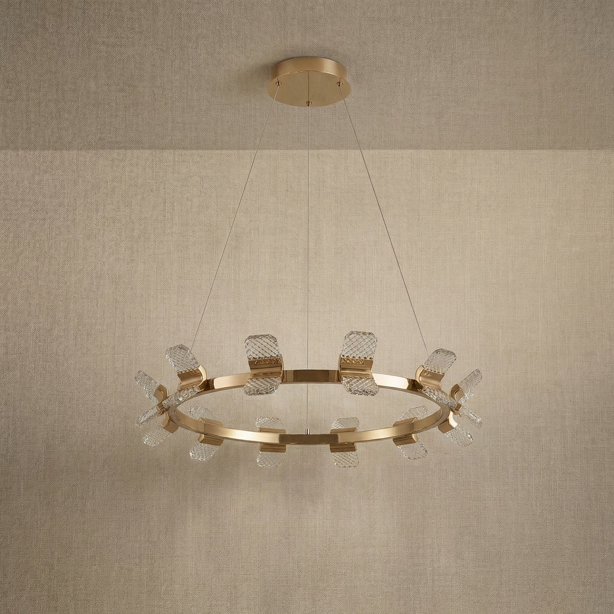 Isadora Modern Ring Chandelier 39"