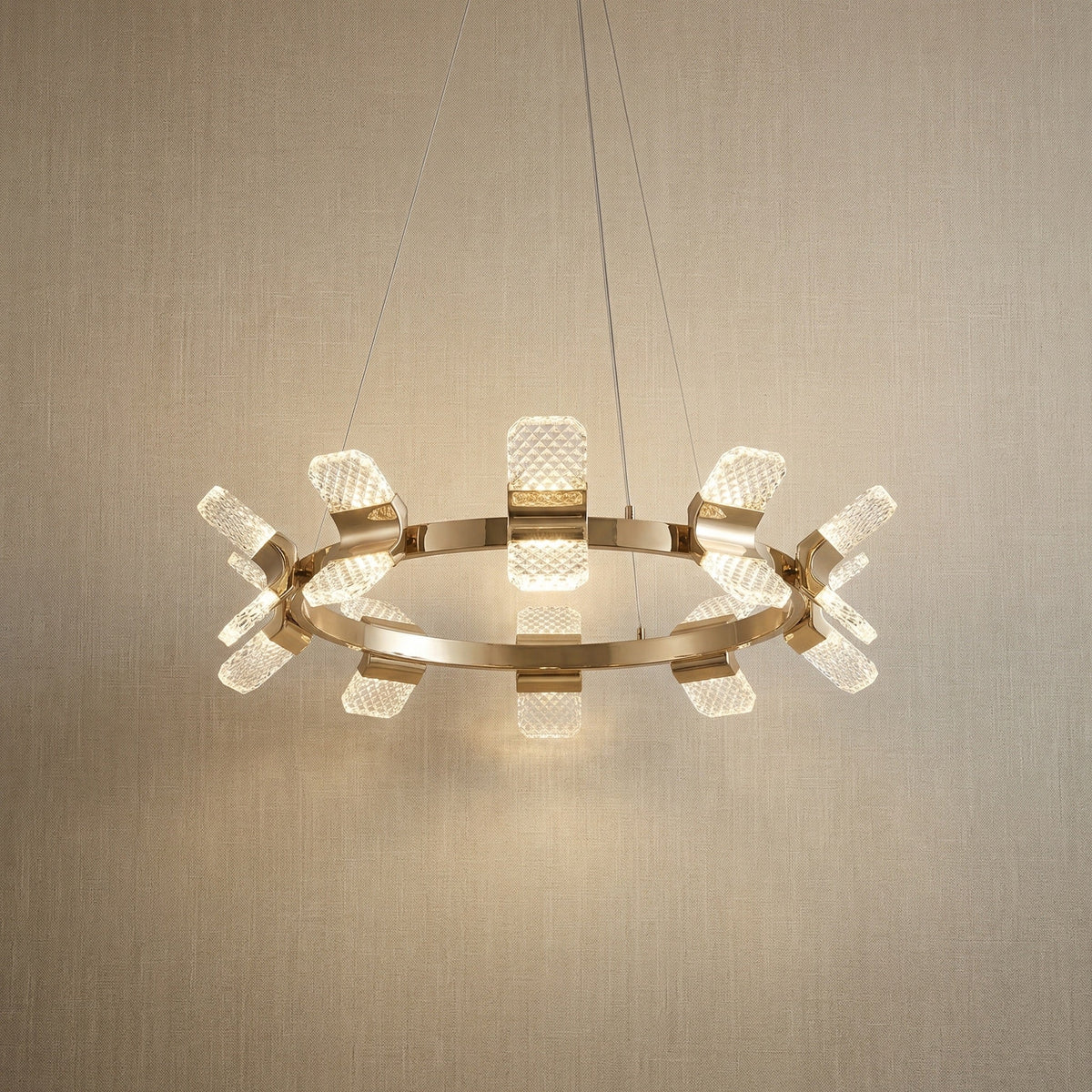 Isadora Modern Ring Chandelier 39"
