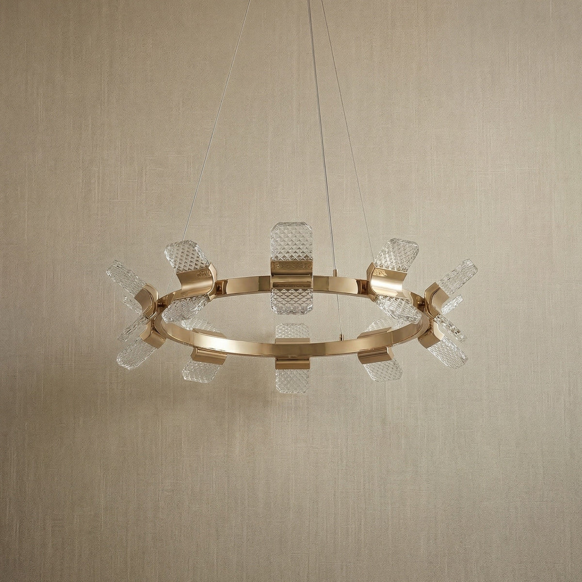 Isadora Modern Ring Chandelier 39"