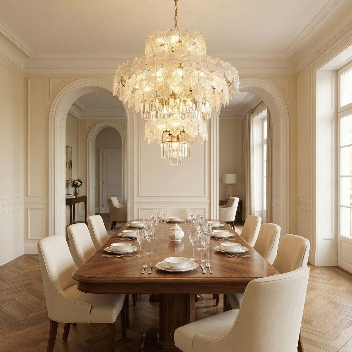 Selia Modern Contemporary Crystal Chandelier