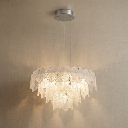 Selia Modern Chrome Chandelier 24" D