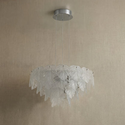 Selia Modern Chrome Chandelier 24" D