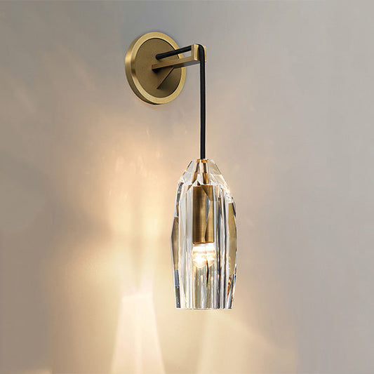 Chrissi Modern Modern Crystal Luxury Wall Light Fixture For Bedroom Wall Sconce J-CHANDELIER   