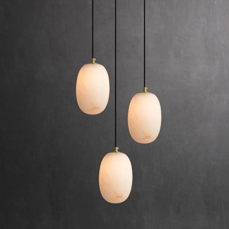 Alabaster Bedside Pendant Light - thebelacan