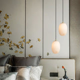 Alabaster Bedside Pendant Light - thebelacan