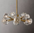 BOUBLE Modern Crystal Ball Round Chandelier 24"