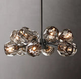 BOUBLE Modern Crystal Ball Round Chandelier 24"