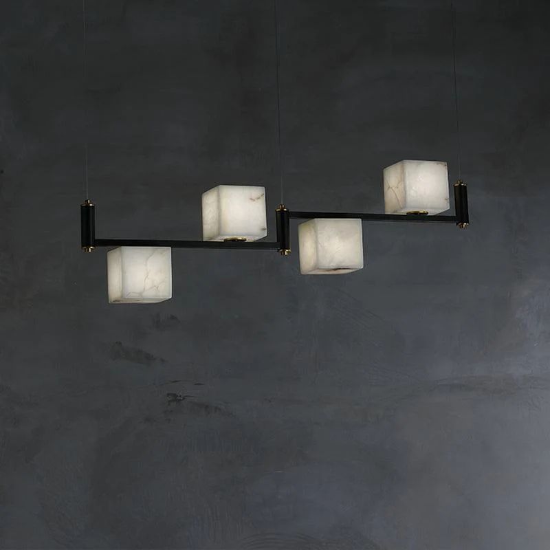 Alabaster Cubic Dining Table Pendant - thebelacan