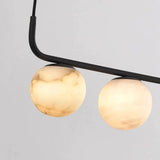 Alabaster Global Linear Chandelier