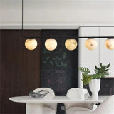 Alabaster Global Linear Chandelier