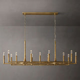 Avarit Forged Linear Chandelier 72"