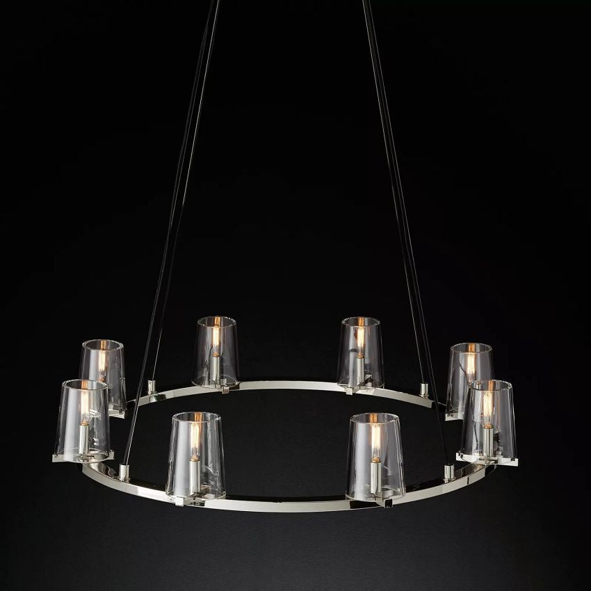 Galahad Round Chandelier 36"