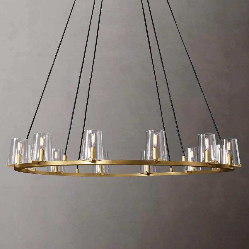 Galahad Round Chandelier 48"