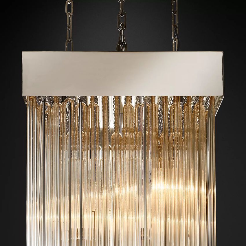 Casha Square Chandelier 20"