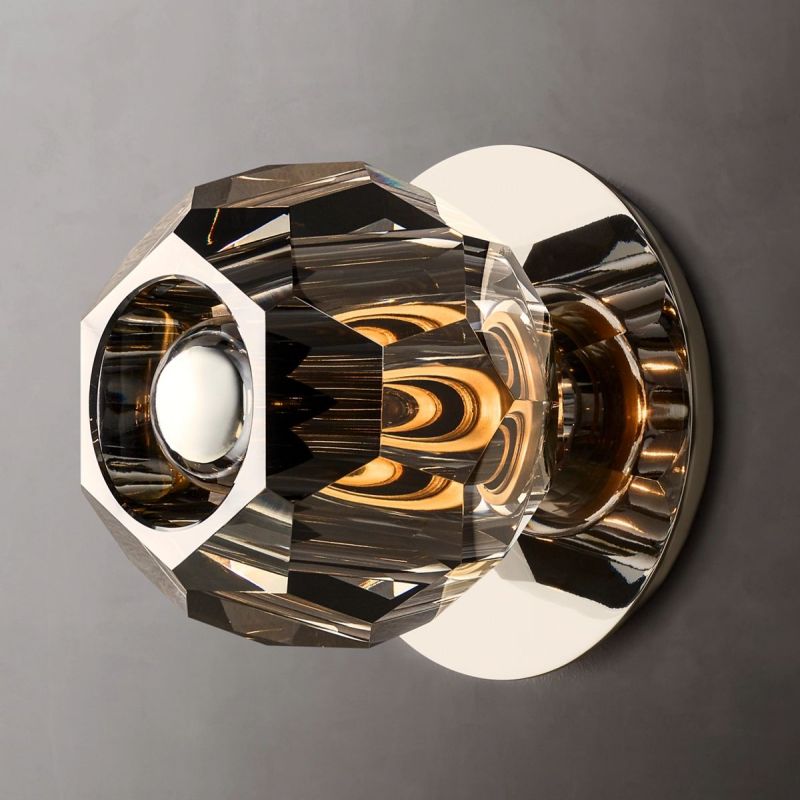 BOUBLE Crystal Ball Petite Wall Sconce