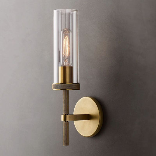 Lambert Round Short Wall Sconce - thebelacan