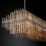 Liliam Rectangular Chandelier 54" - thebelacan