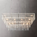 Margerie 4-Tier Rectangular Chandelier 72" - thebelacan