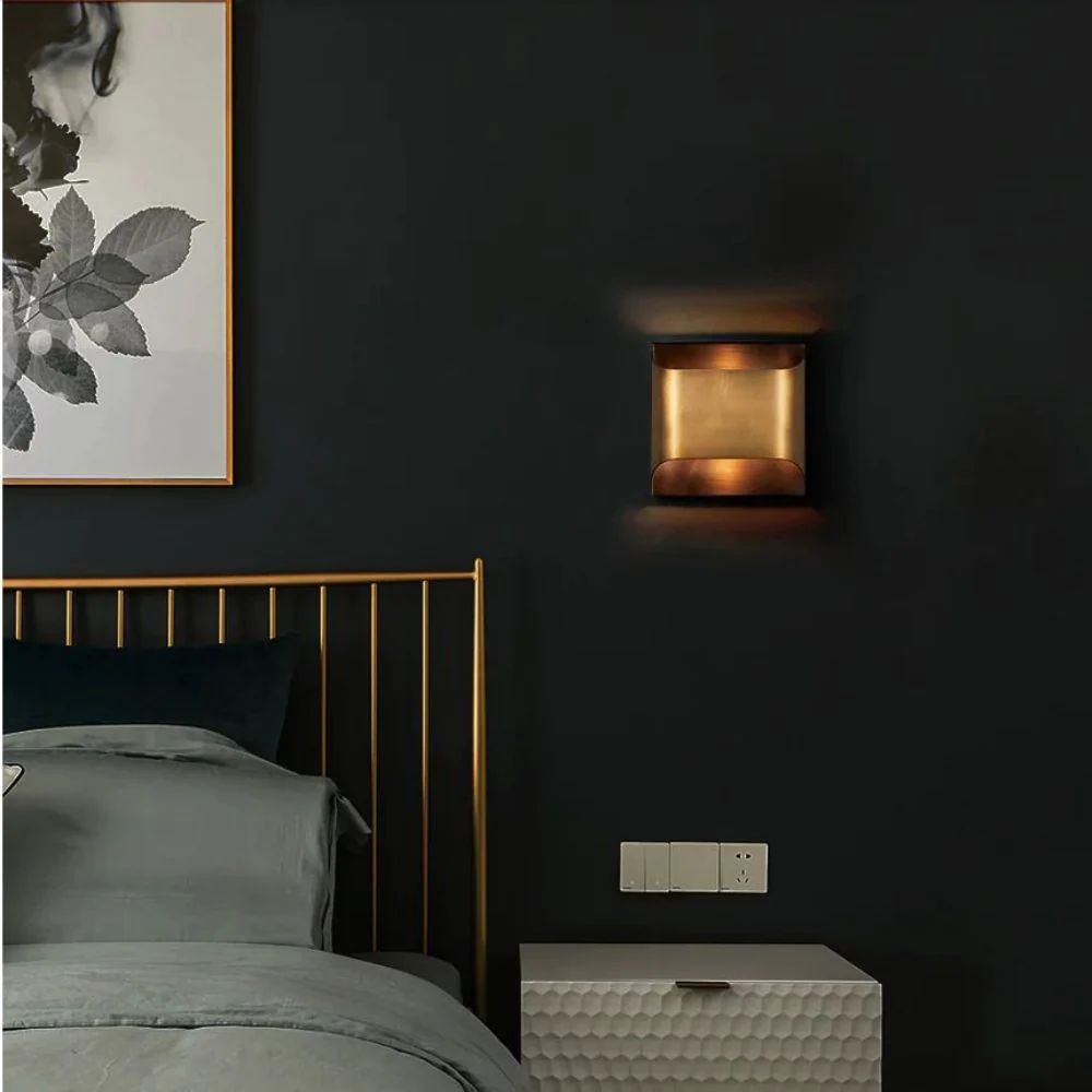 Mechanic Brass Wall Sconce - thebelacan