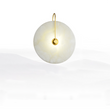 Alabaster Round Bedroom Bedside Wall Sconce - thebelacan