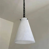 Alabaster Modern 3-Light Chandelier