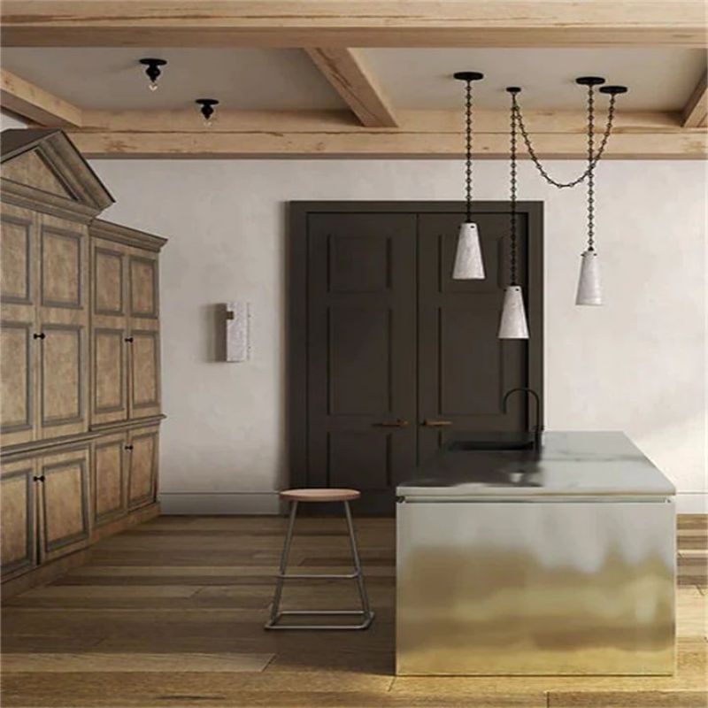 Alabaster Modern 3-Light Chandelier