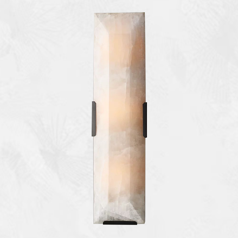 Halle Calcite Linear Sconce