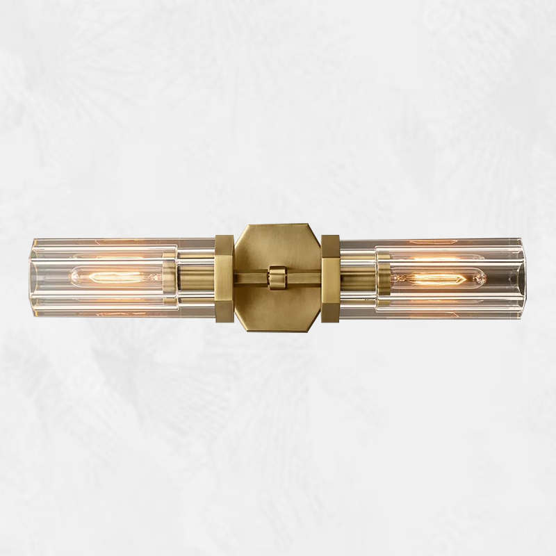 Lambo Hexagonal Linear Wall Sconce