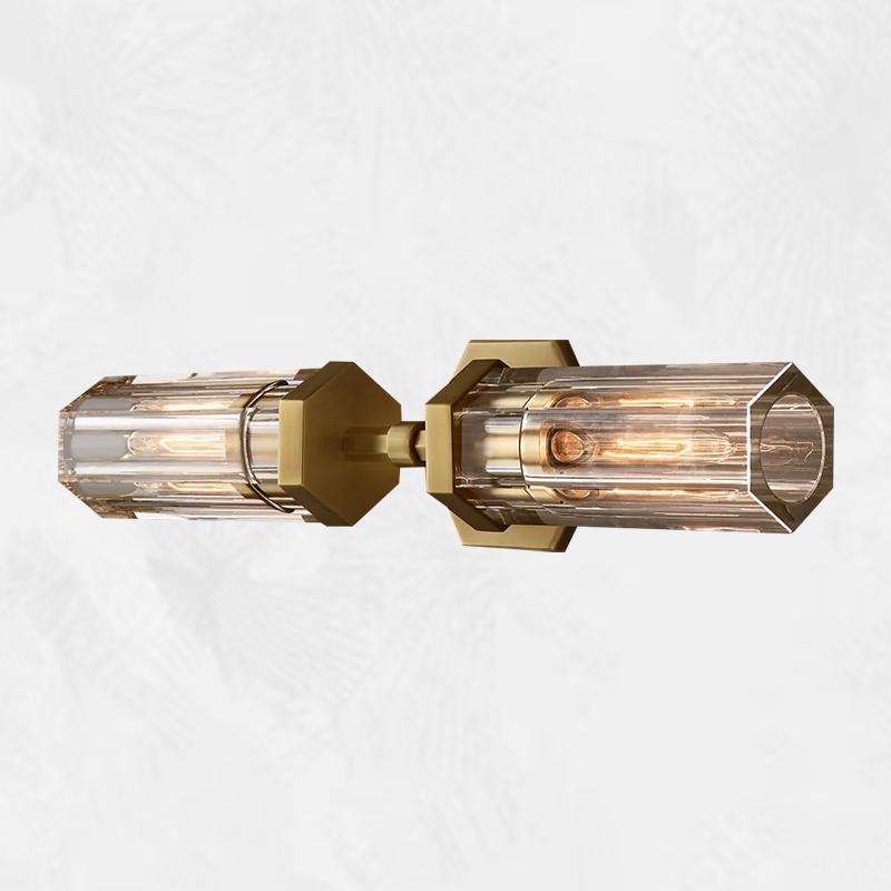 Lambo Hexagonal Linear Wall Sconce