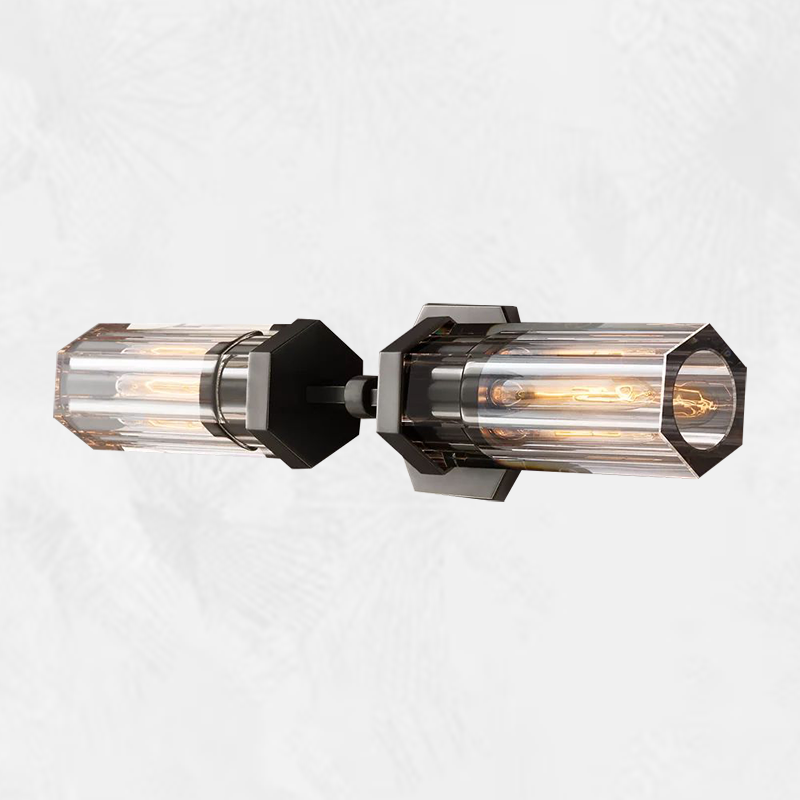 Lambo Hexagonal Linear Wall Sconce