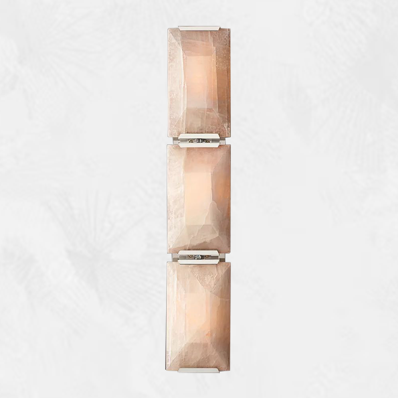 Halle Calcite Triple Wall Sconce